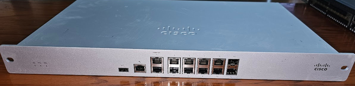 Cisco Meraki MX84-HW Cloud Managed Security Firewall Appliance Unclaimed