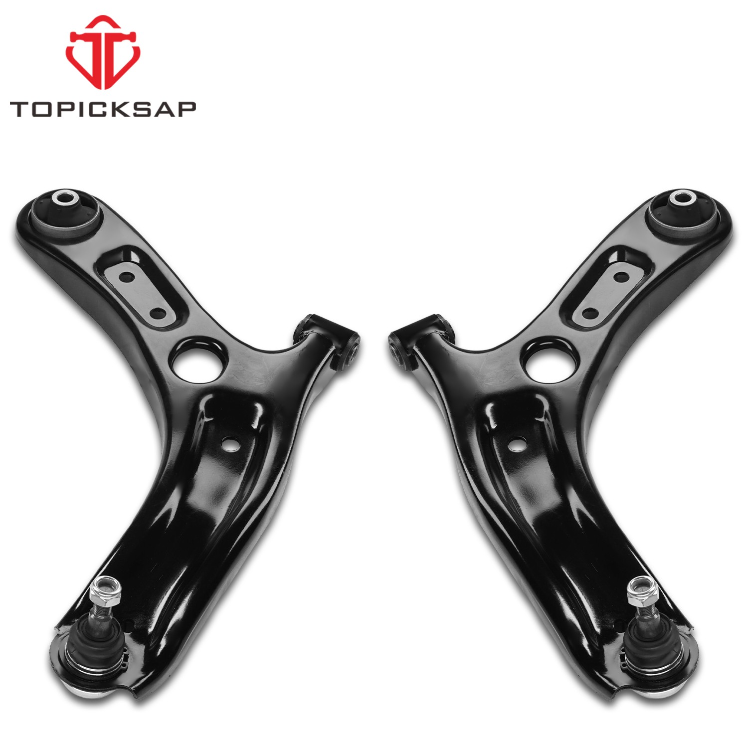 2Pcs Front Lower Control Arms Ball Joints Kit For 2018-2023 Kia Rio 18-22 Accent