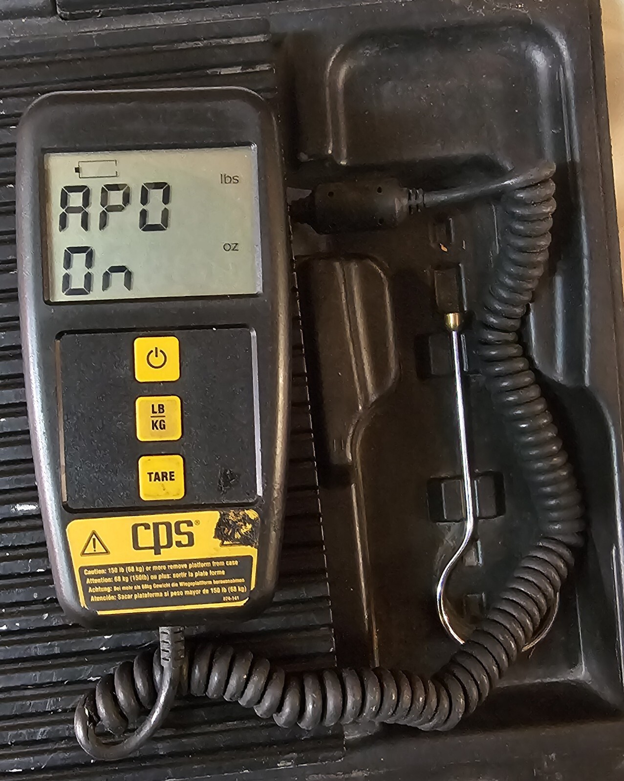 CPS CC220 Compute-A-Charge Refrigerant Charging Scale 220lbs Cap
