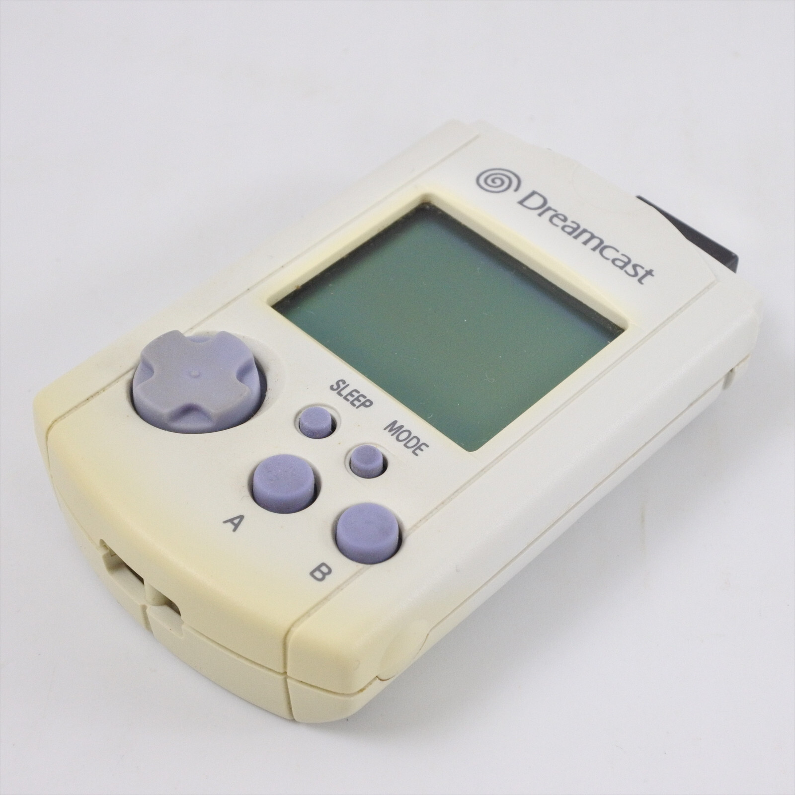 Dreamcast Official VISUAL MEMORY only HKT-7000 White NO Cap Sega VMU dc