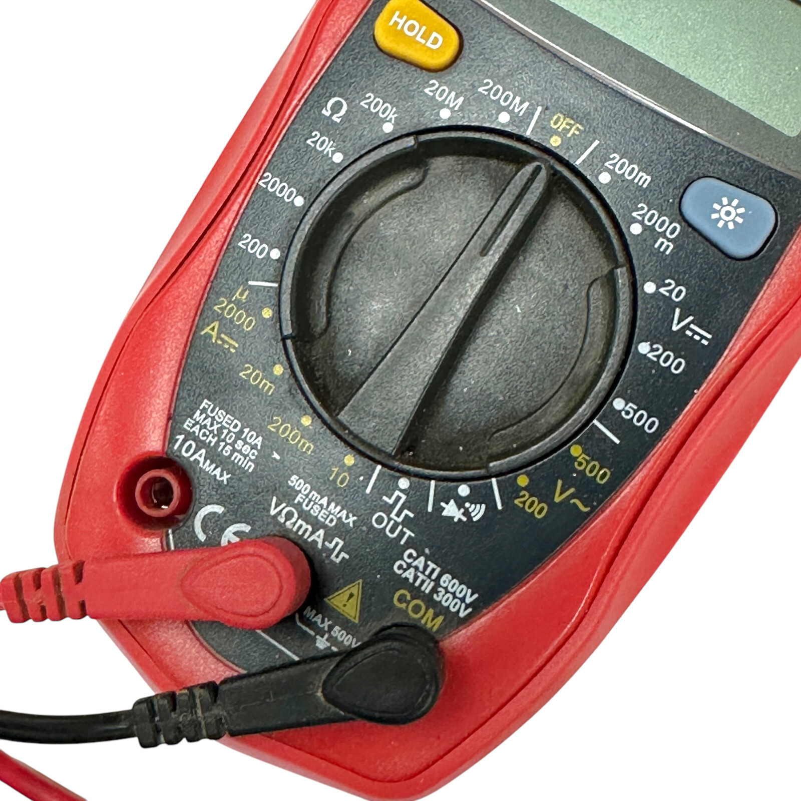 Etekcity US02892D18 10A Max Cati 600V Digital Multimeter Voltmeter Tester