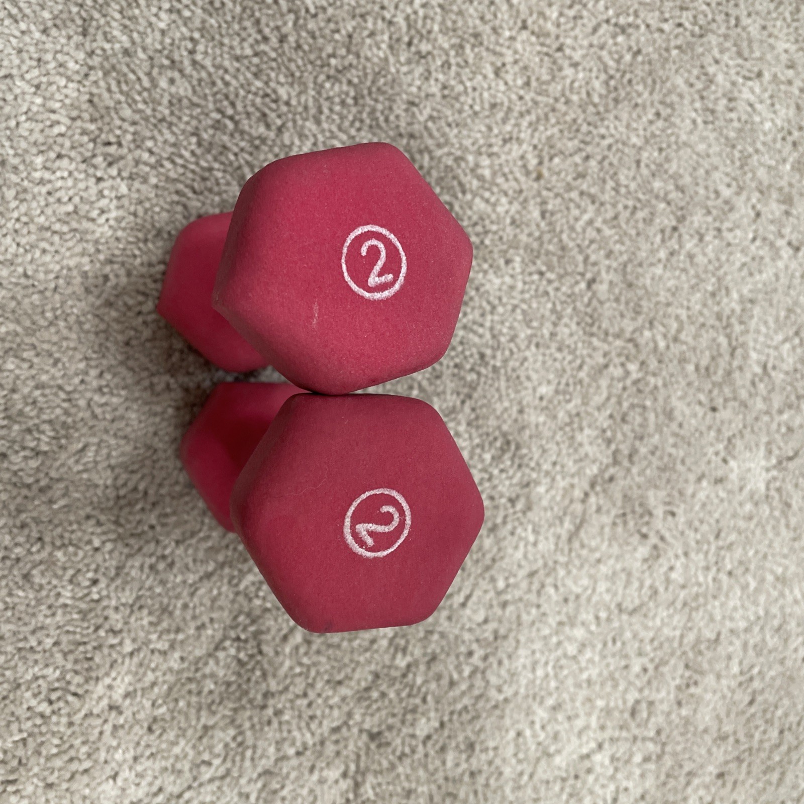 2 lb dumbbells pair