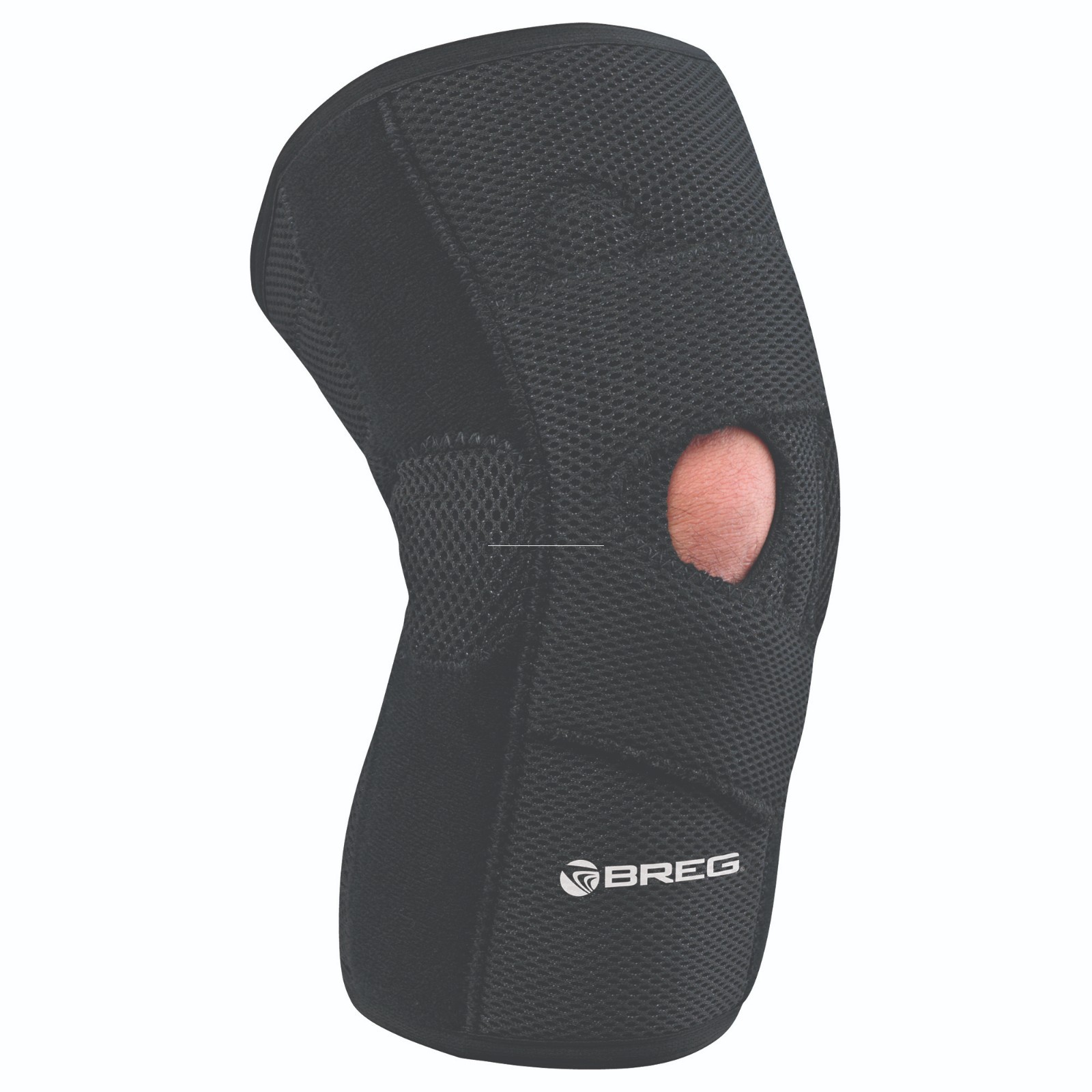 BREG 20122 Knee Brace Lateral Stability Hinged Air Mesh LEFT SM *FREE SHIPPING*