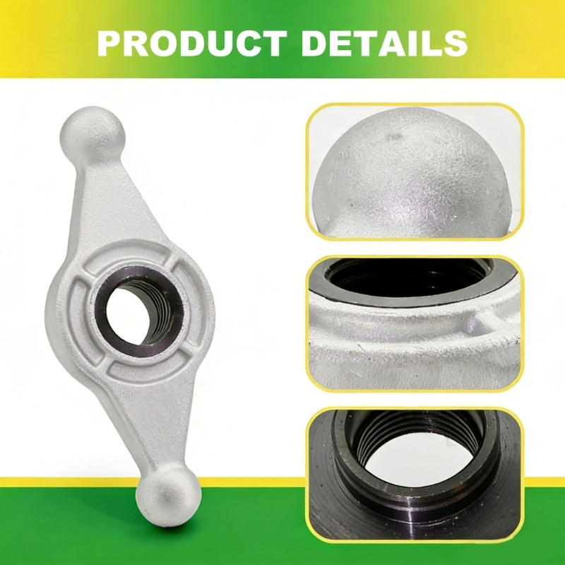 Simple Assembly Wheel Fastener For Wheel Systems Ensures Accurate Alignment