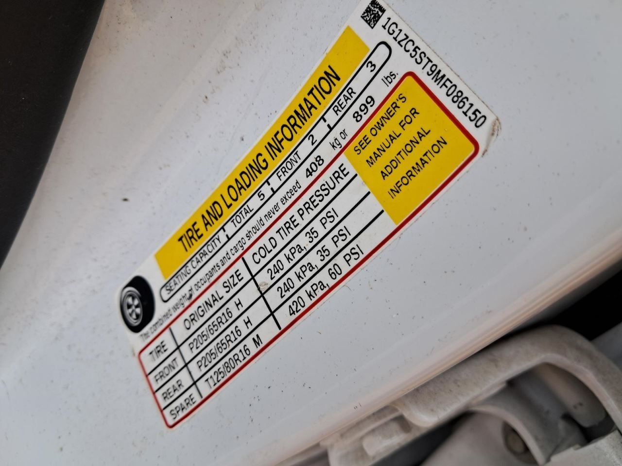 MALIBU 2021 Glove Box 4918024
