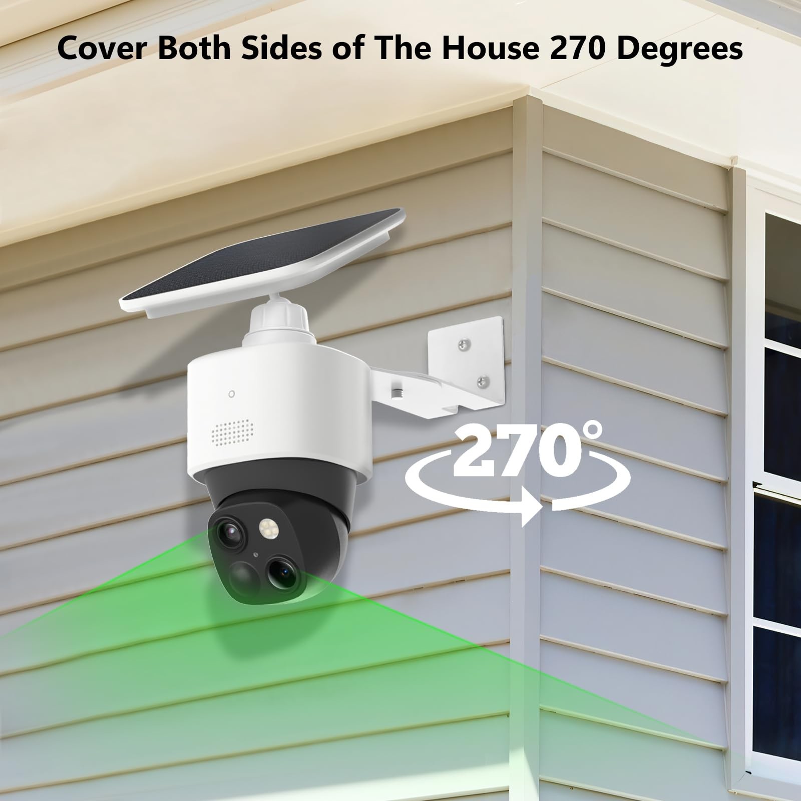 Adjustable Corner Mount Bracket for Eufy Security SoloCam S340/E30/E42, Metal...