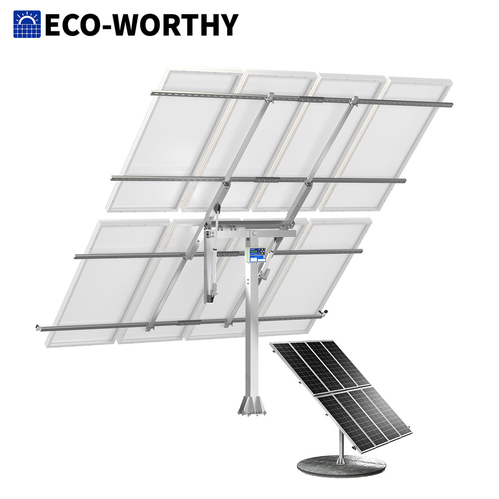 ECO-WORTHY Solar Panel Dual Axis Tracking System Tracker Controller For 10PCS