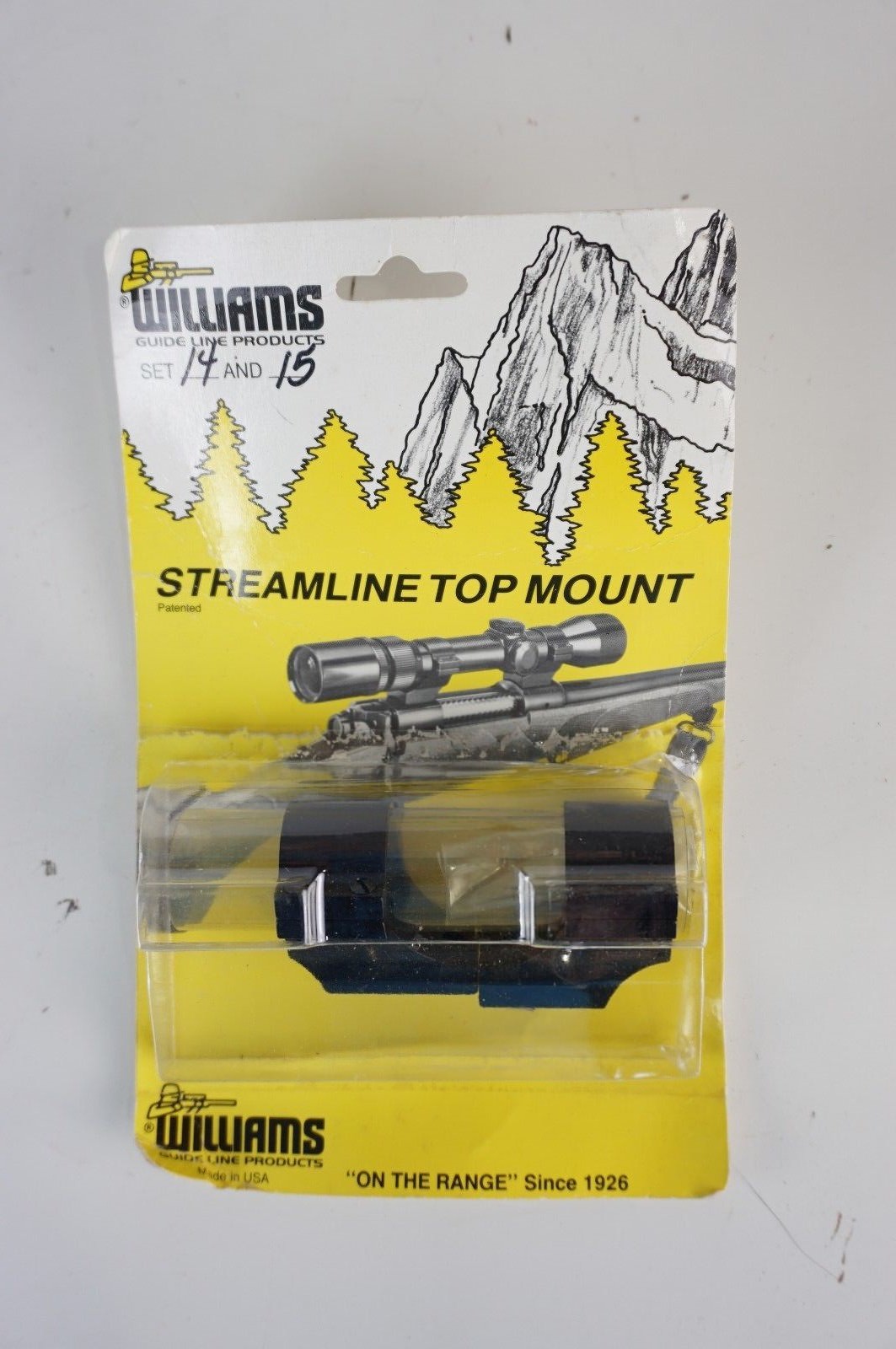 New Williams Streamline Top Mount Set 14 and 15