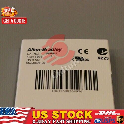 AB 1734-TB3S SER A POINT I/O Module PLC Terminal 1734TB3S New Factory Sealed
