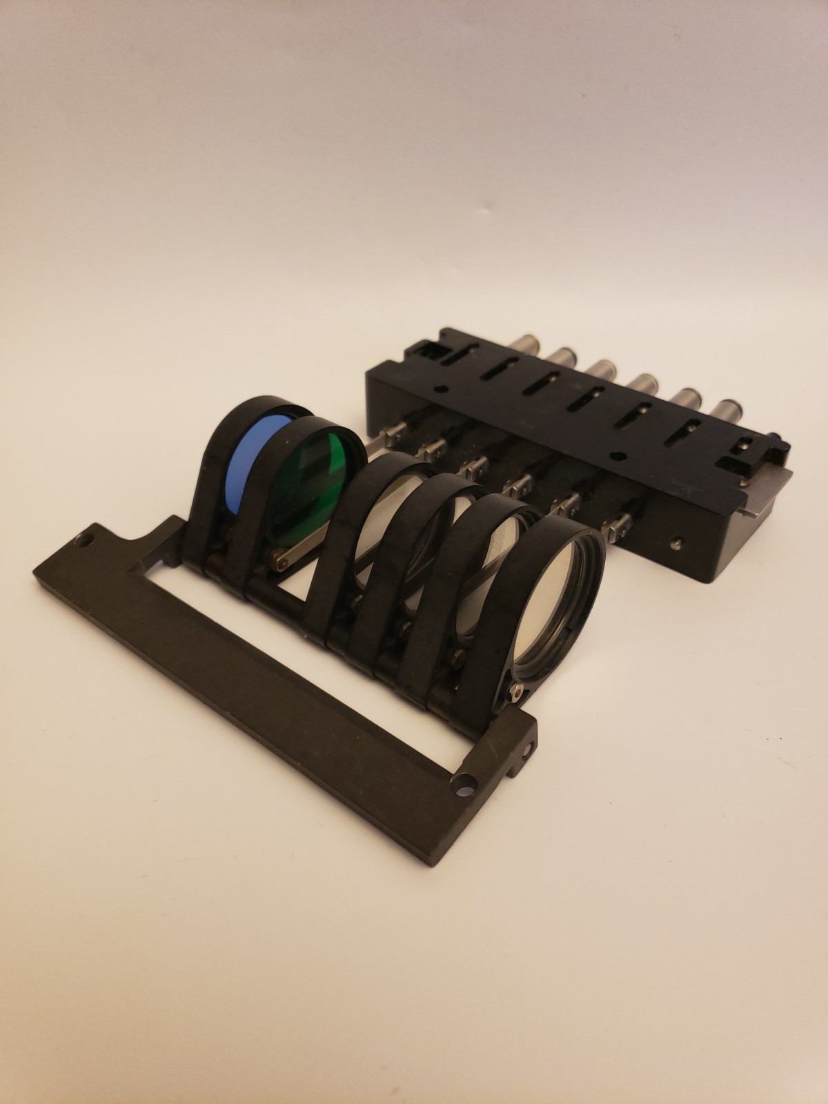 Carl Zeiss Microscope Filter Mechanism with Full filter set