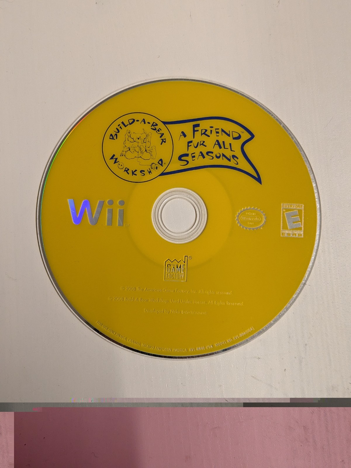 Build-A-Bear Workshop: A Friend Fur All Seasons (Nintendo Wii, 2008)