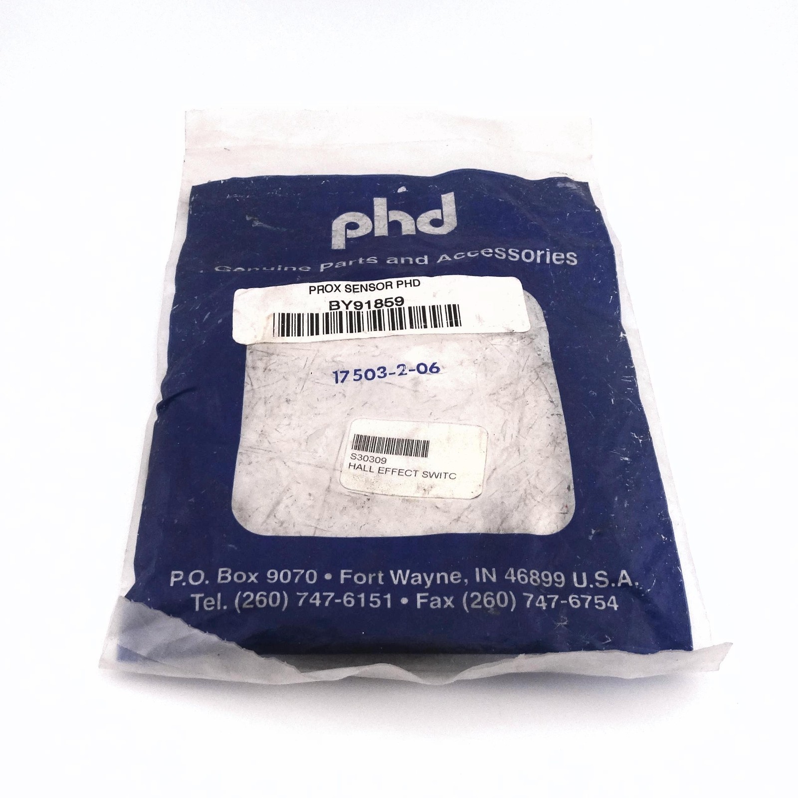 New PHD 17503-2-06 Proximity Switch NPN Solid State 6ft 1.8m - 60 Day Warranty