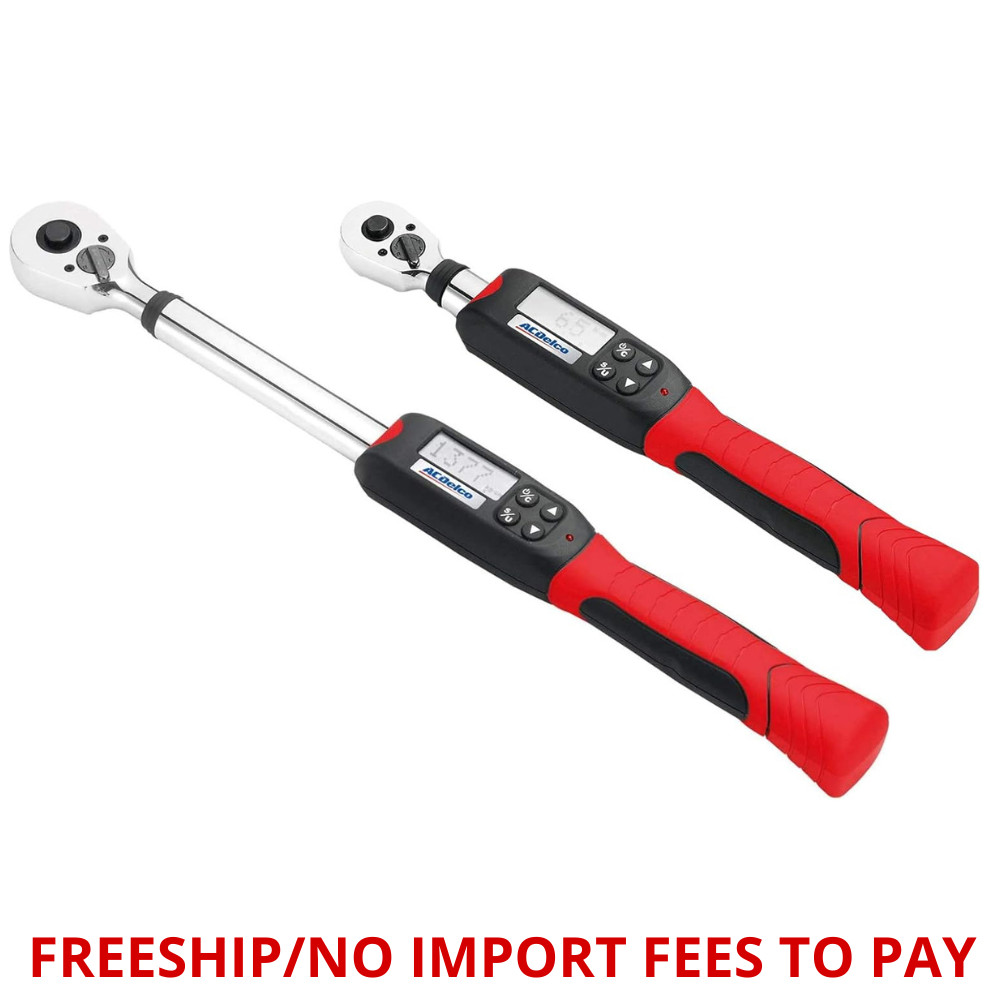 ARM601-34 3/8” & ½” Heavy Duty Digital Torque Wrench Combo Kit with Buzzer