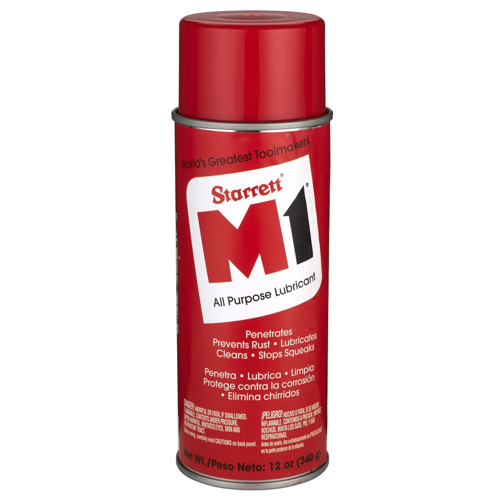 Starrett M1 Industrial Quality All-Purpose Lubricant 12 oz.