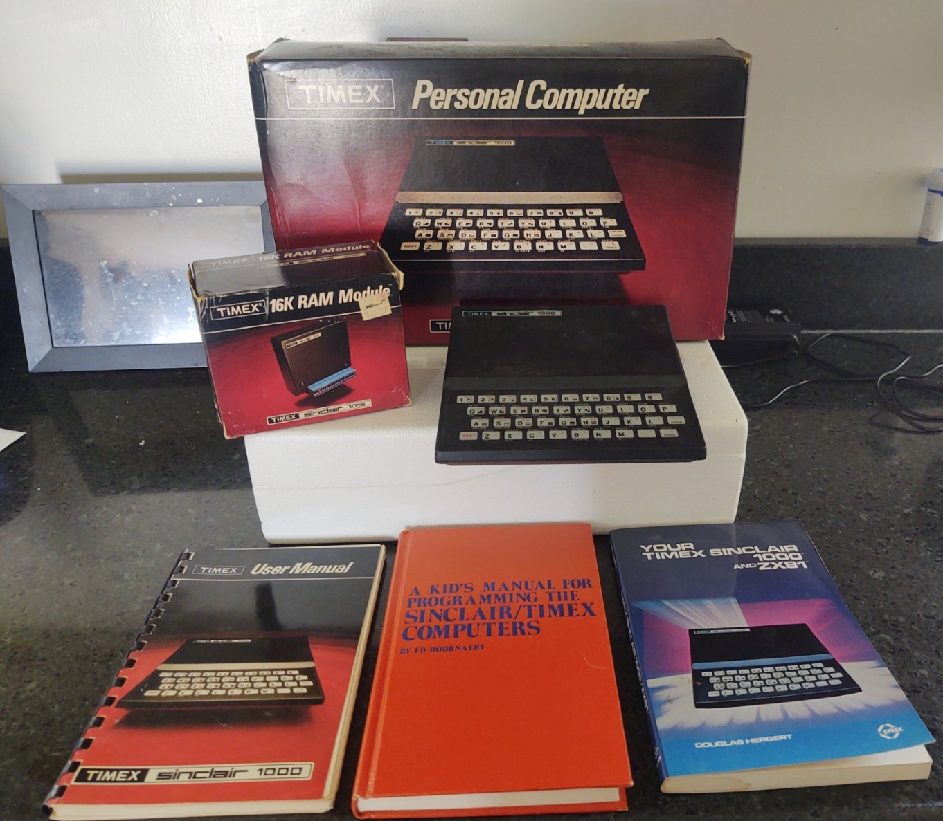 Sinclair 1000 Timex Personal Computer Boxed Manuals Book extra 16RAM