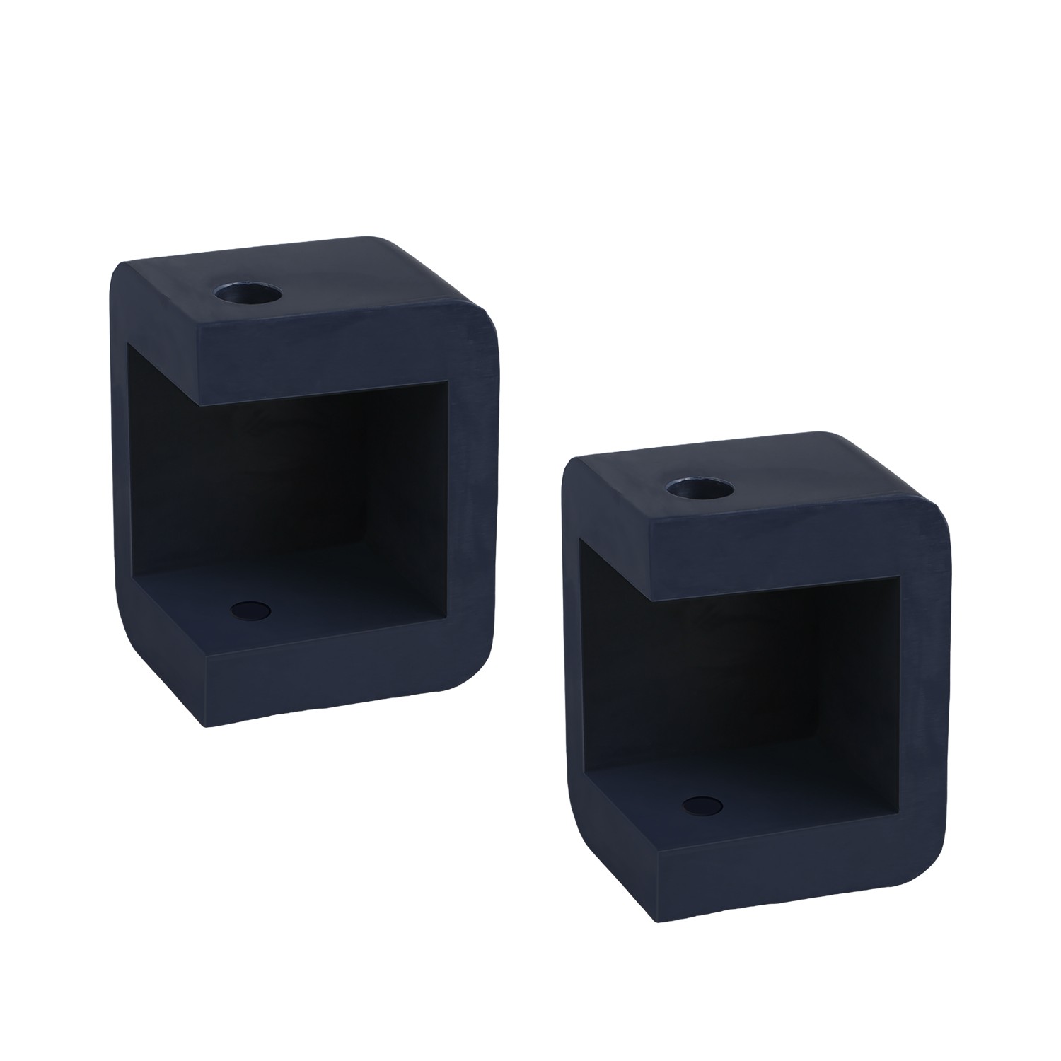 2x Blue Polyurethane Bumper Hood Rest Bushings for Pe-2000 Peterbilt 379