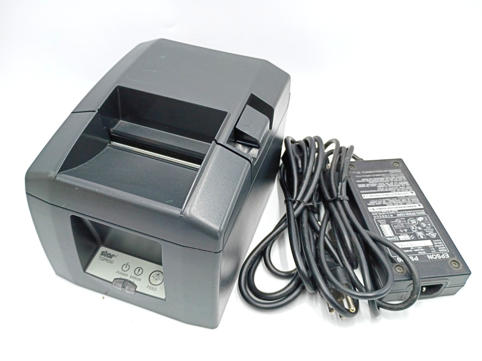 Star Micronics TSP650 POS Thermal Receipt Printer, 24V With Power Supply TESTED