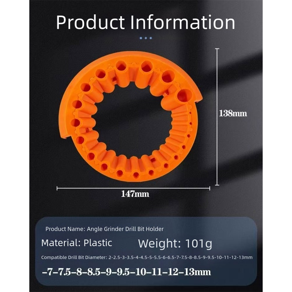 Plastic Drill Grinder 313mm for Effective Sharpening of Various Drill Bits