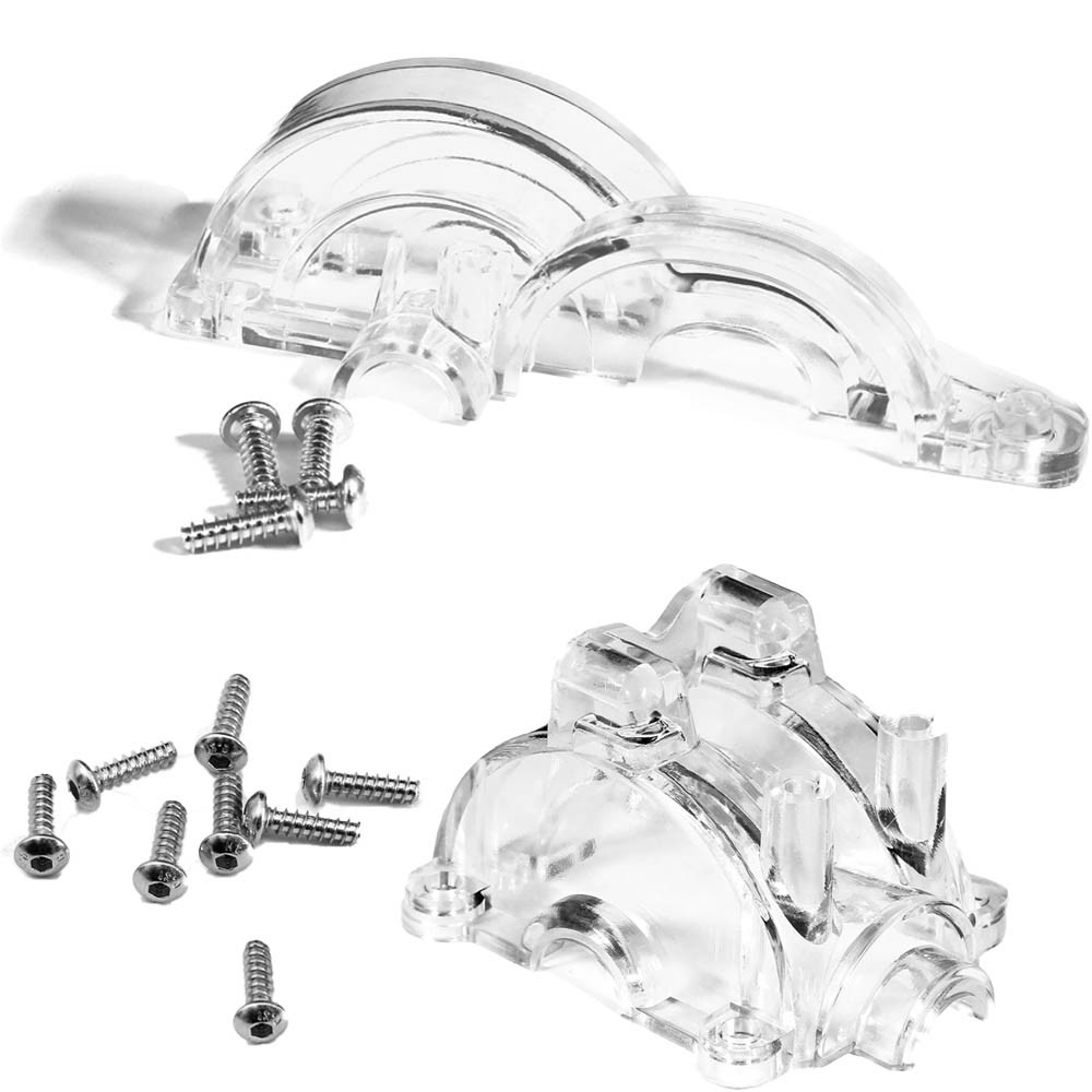 1/10 RC Car Transparent PC Gearbox Cover / Large Gear Cover For TAMIYA TT02 HOT