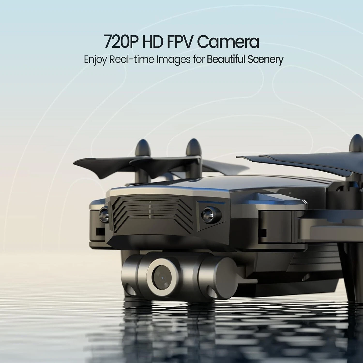DEERC D20/D96 Mini RC Drone HD FPV Camera Foldable RC Quadcopter for Kids Gift 。
