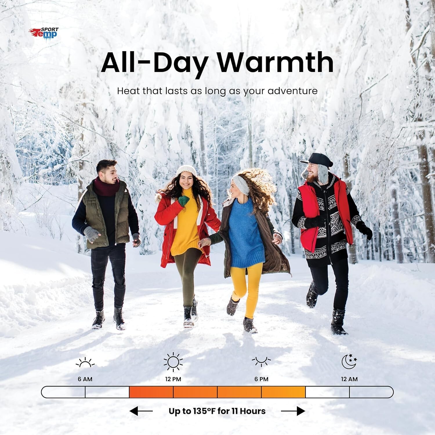Travel-Friendly Hand Warmers - 11-Hour Air Activated Warmers for Outdoor Fun
