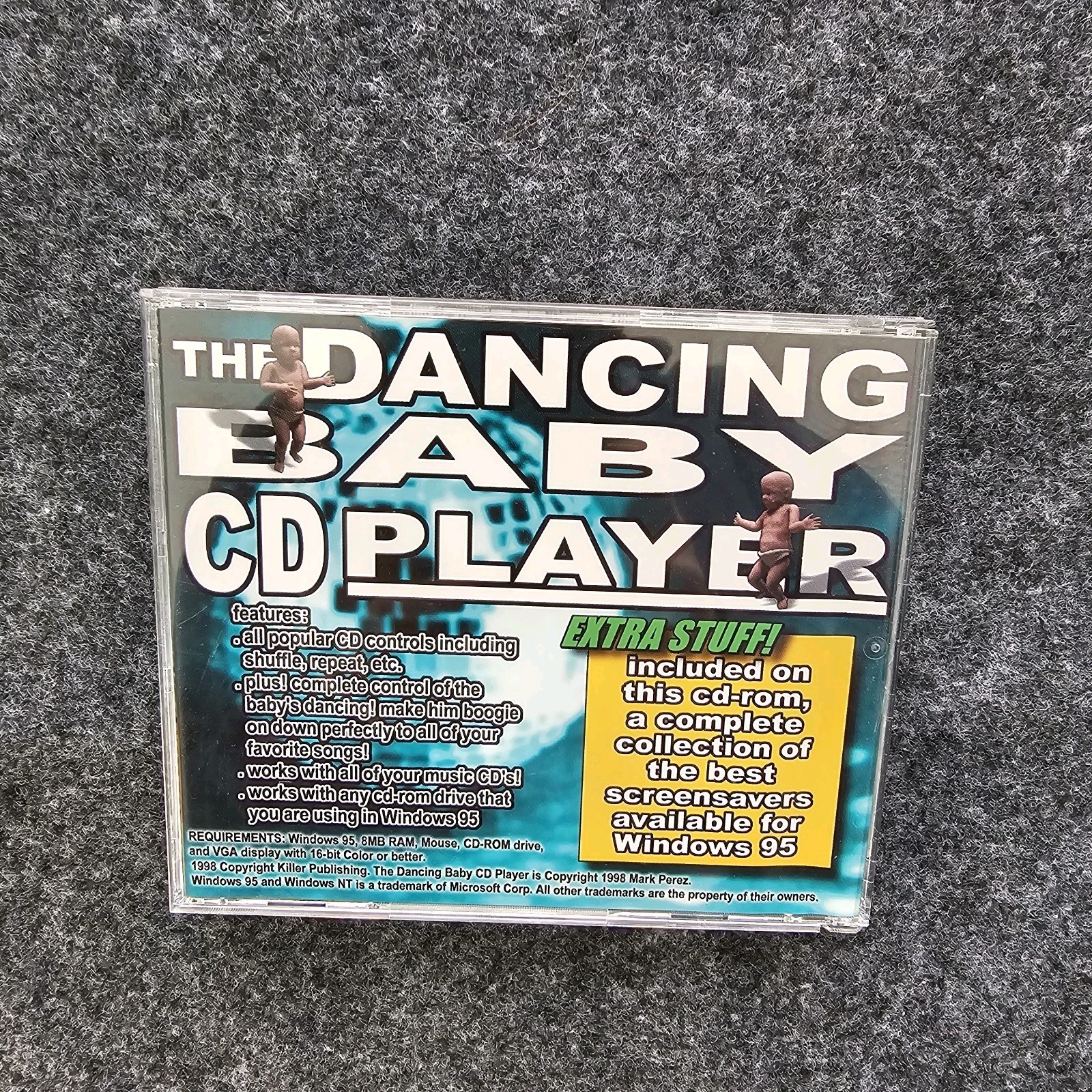 The Complete Dancing Baby CD Player Windows 95 / 98 NT Plus Screensavers
