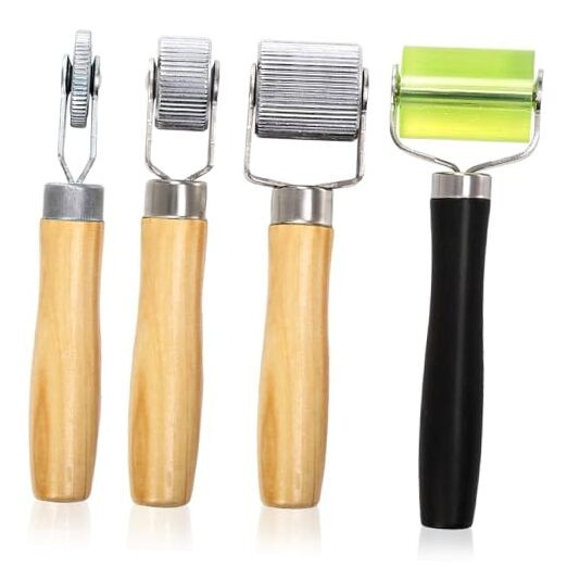 4 Pack Car Sound Deadening Roller Metal Insulation Tool - Sound Deadener