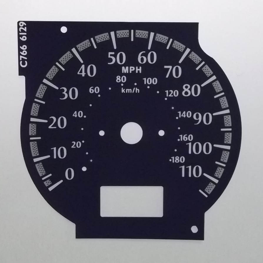 Lockwood BLUE Dial Conversion Kit for Nissan Elgrand E50 C766