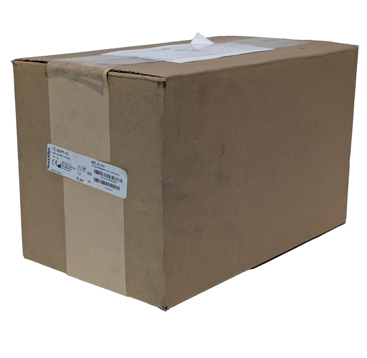 Case of 20: Welch Allyn SOFT-12 Blood Pressure Cuffs, Disp, Large Adult, 901044