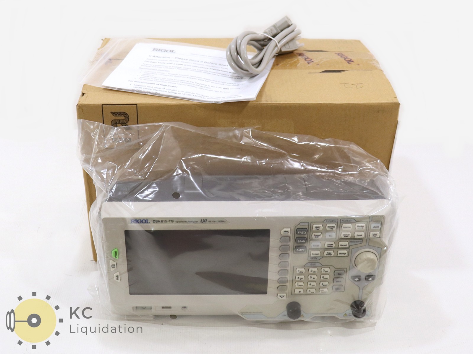 Rigol DSA815-TG Spectrum Analyzer Pre-Amplifier and Tracking Generator