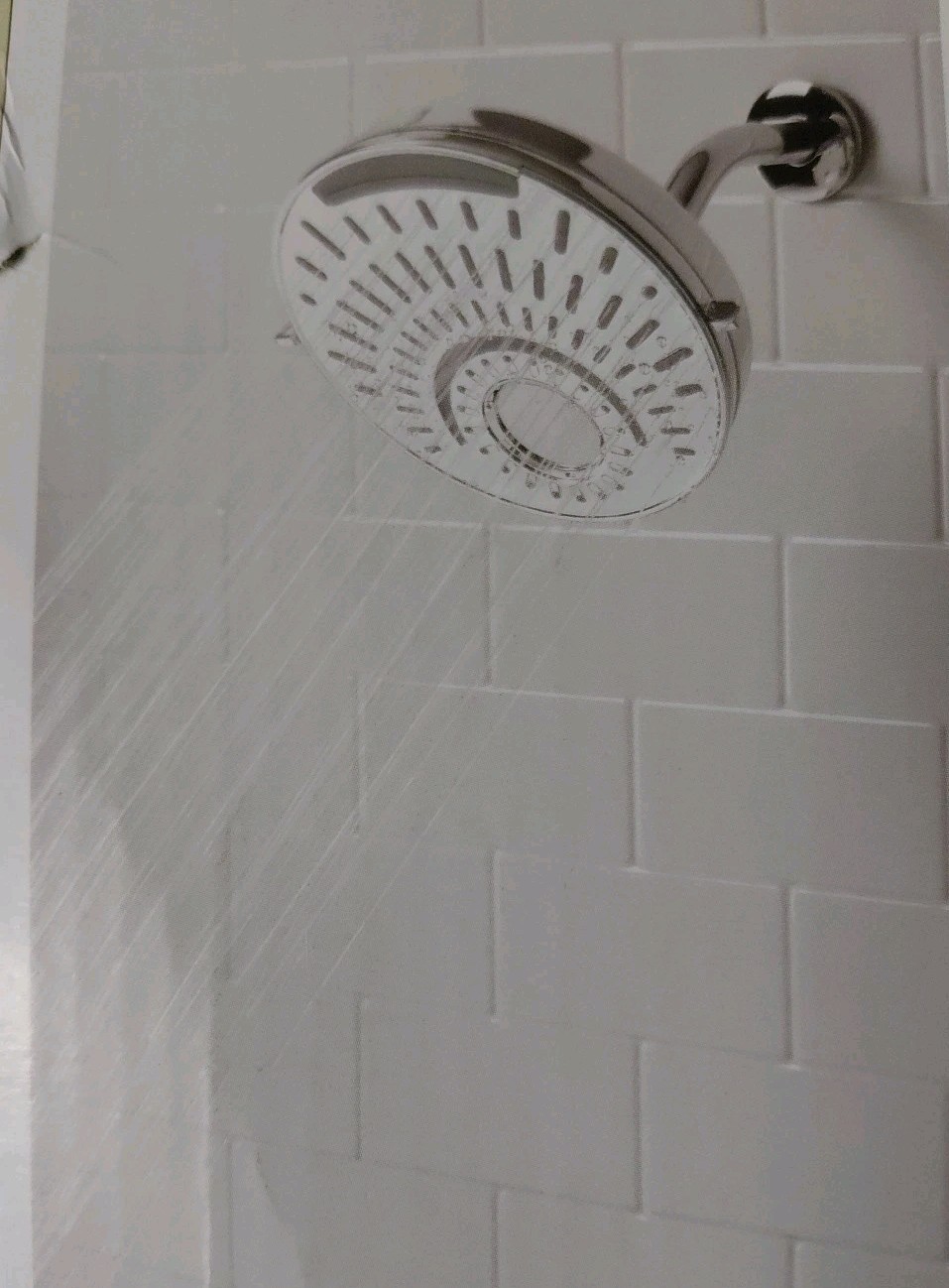 Allen + Roth Nottingham Chrome 8in Waterfall Round Showerhead