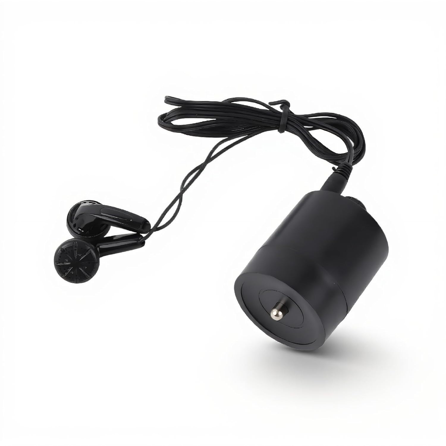 Compact Through Wall Sound Listening Device with Built-in Battery and Data Cable