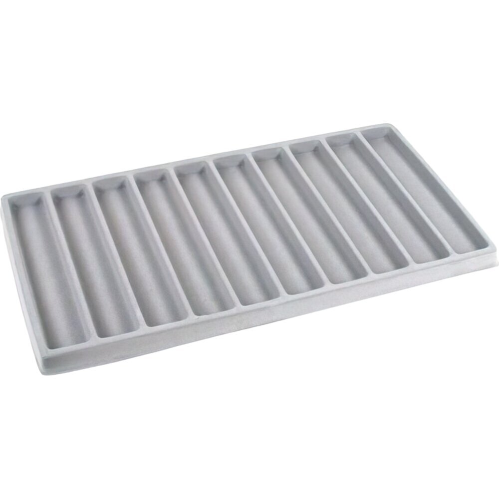 5 White 10 Compartment Display Tray Inserts