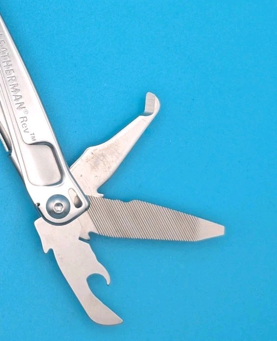 Leatherman Rev 3.8" Multi-Tool, Stainless!