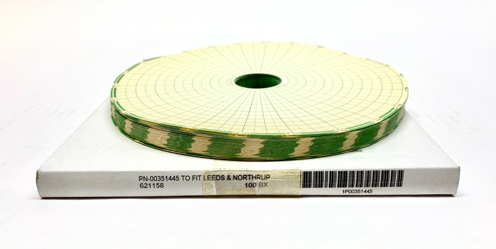 Graphic Controls 00351445 Circular Recording Charts 8" Diameter 621158