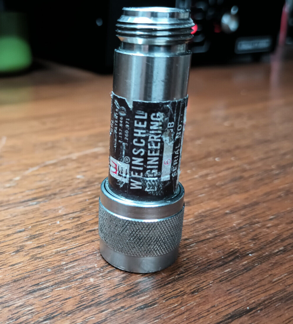 Weinschel Engineering Attenuator 6 db. N Connectors.