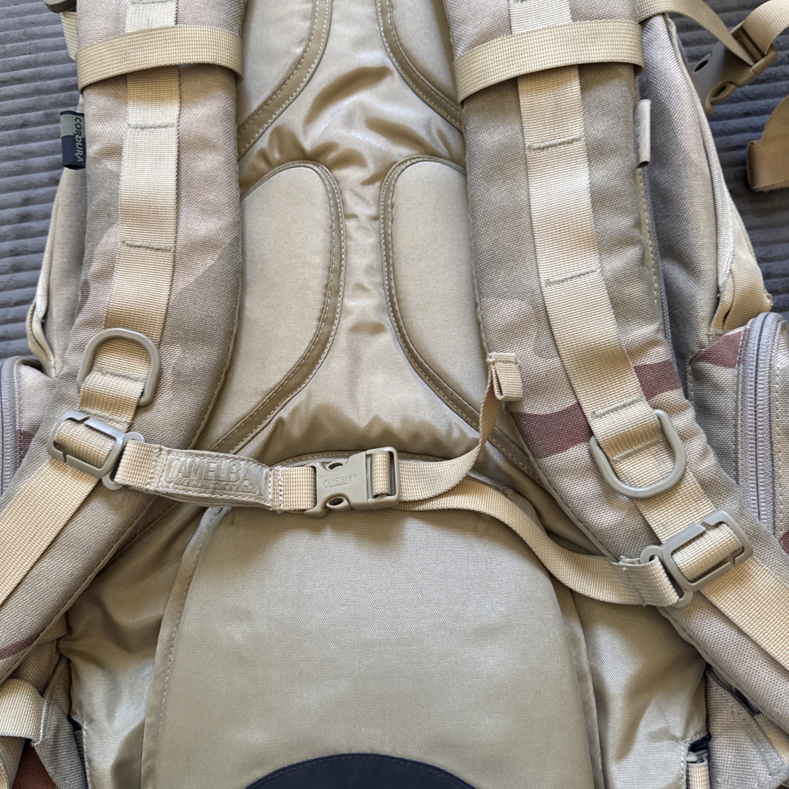 CamelBak Maximum Gear BFM Tactical Backpack DCU Desert Camo No Bladde