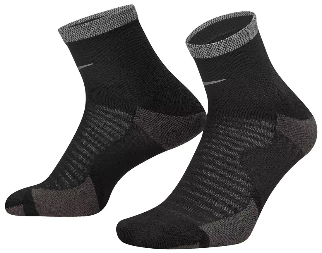 Nike Dri-FIT Spark Cushioned Ankle Running Socks CU7199-010 M 6-7.5/W 7.5-9 NEW