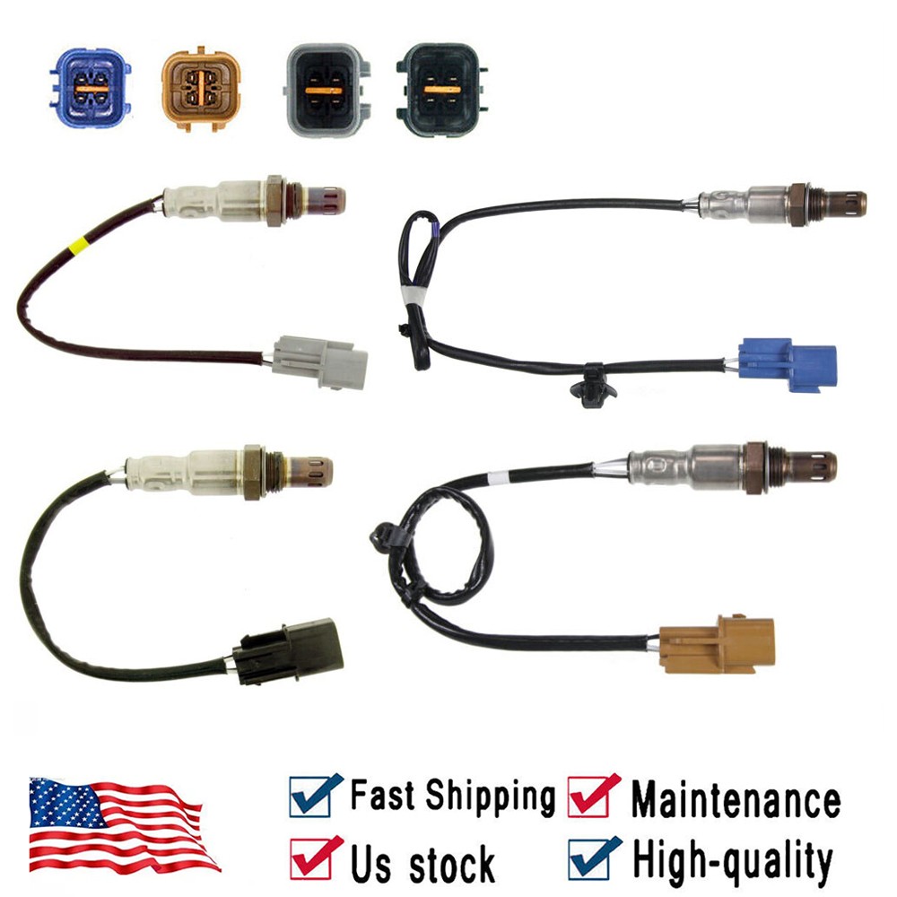 4PCS Upstream+Downstream Oxygen O2 Sensor For 2012-2017 Hyundai Azera 3.3L V6