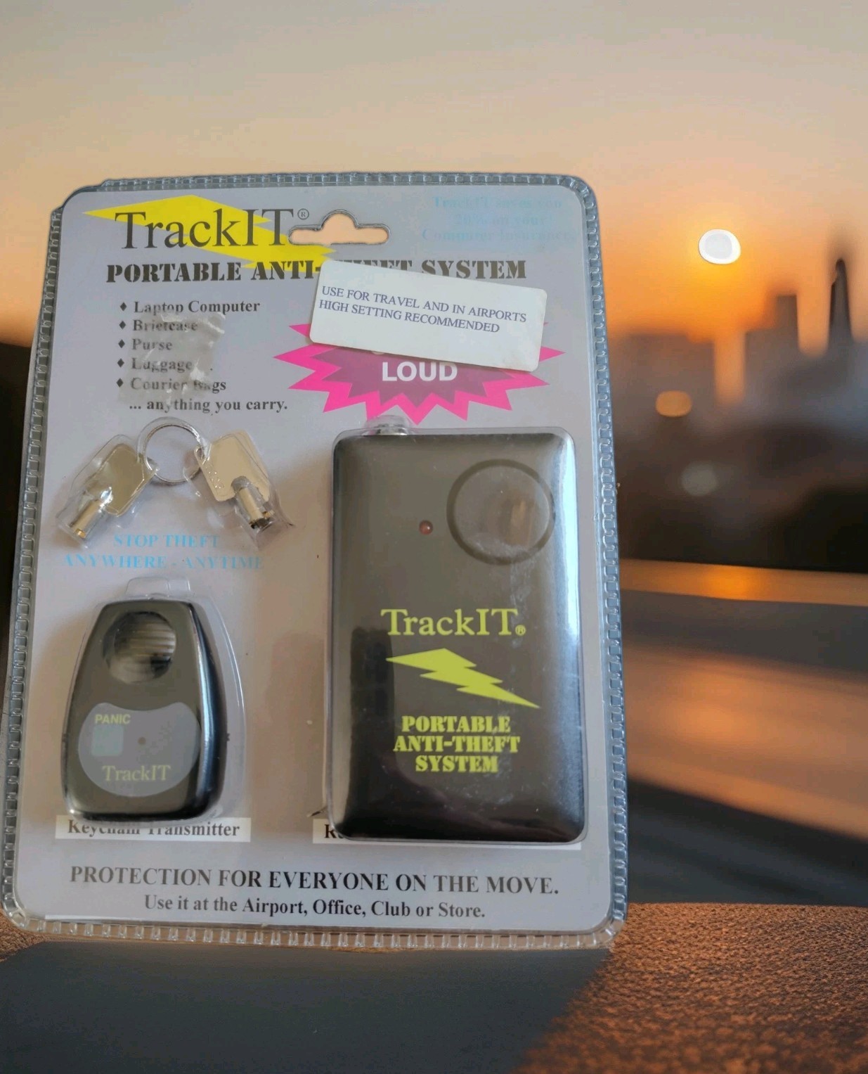 TrackIT Portable Anti-theft System