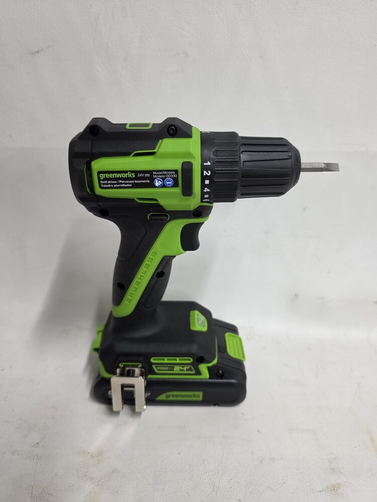 Greenworks DD330 DRILL WITH BATTERY