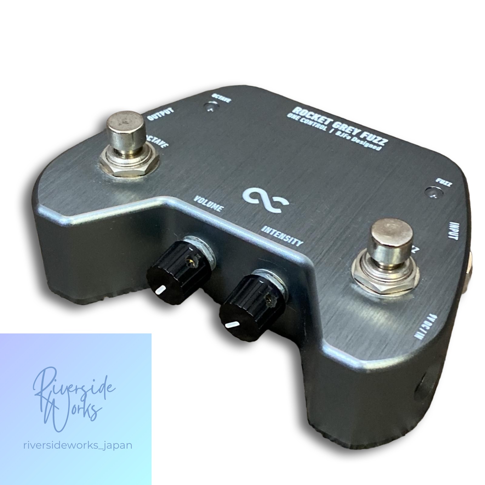 Used ONE CONTROL Rocket Grey Fuzz Effect Pedal