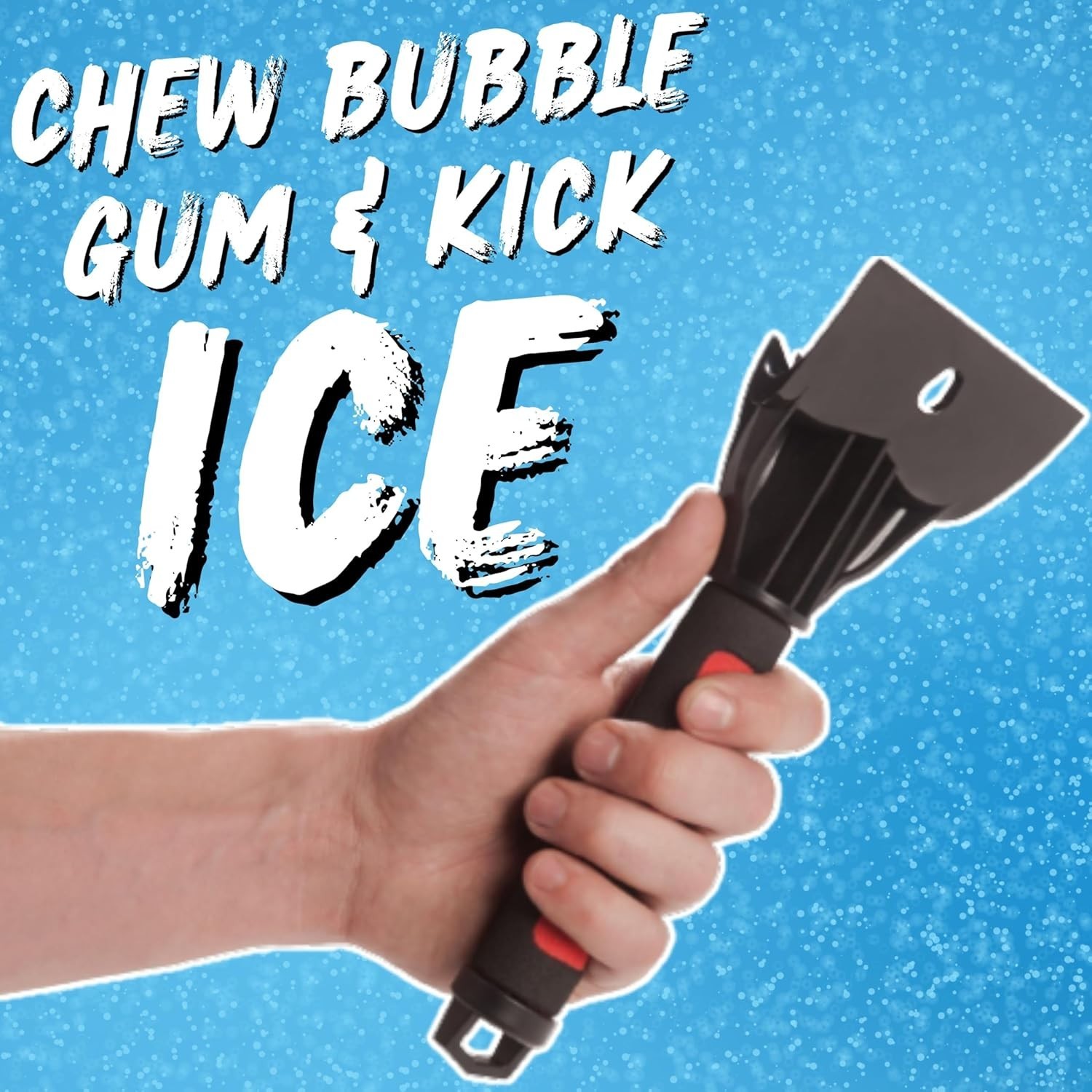 Reinforced Plastic Ice Scraper - Chisel & Claw Sides for Ultimate Winter Use