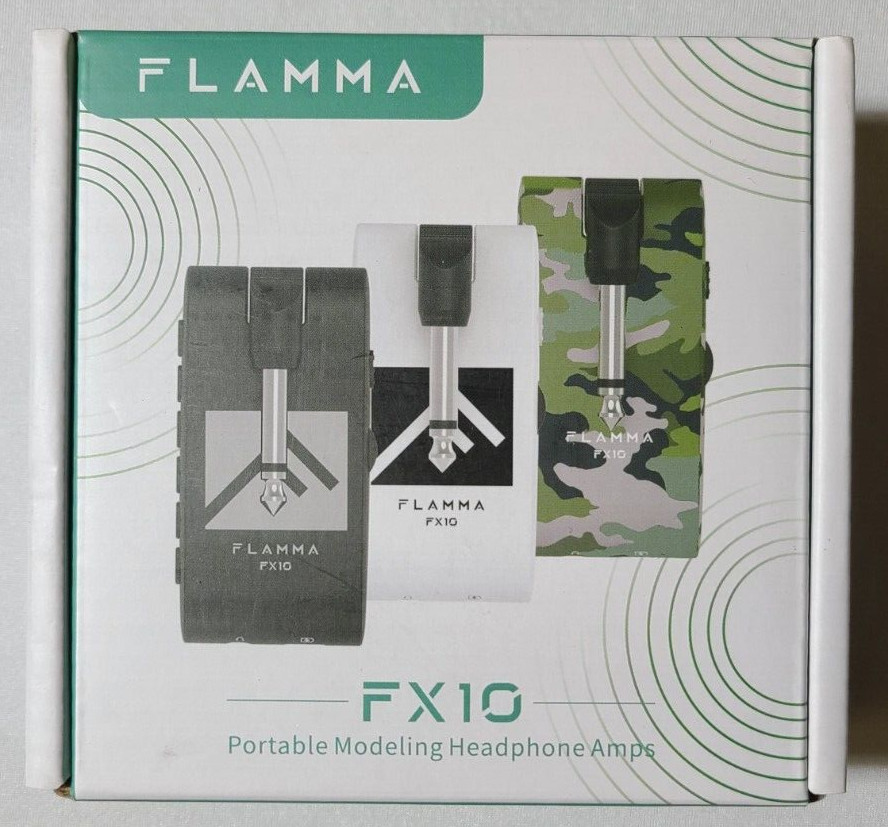 FLAMMA FX10 Portable Modeling Headphone Amps (Camo)