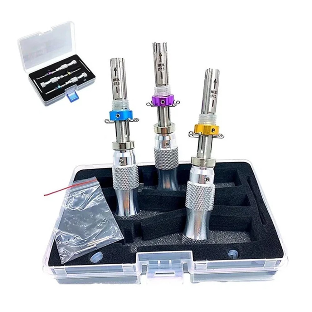 3PCS 7 Pin Advanced Tubular Lock Stainless Steel Tool Kit - 7mm 7.5mm and 7.8mm