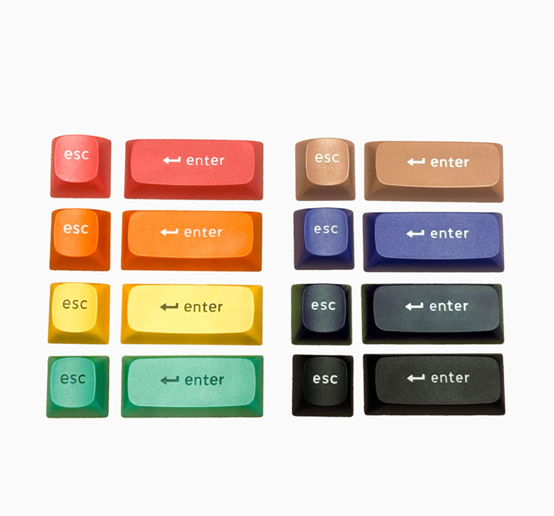 Keychron OSA PBT MX Compatible Keyboard Accent Keycap 2 pcs ESC ENTER 8-Colors