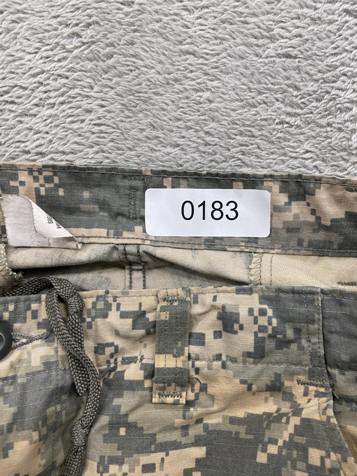 Military Combat Cargo Trousers Medium Digital Camo Insect Shield Ripstop USA