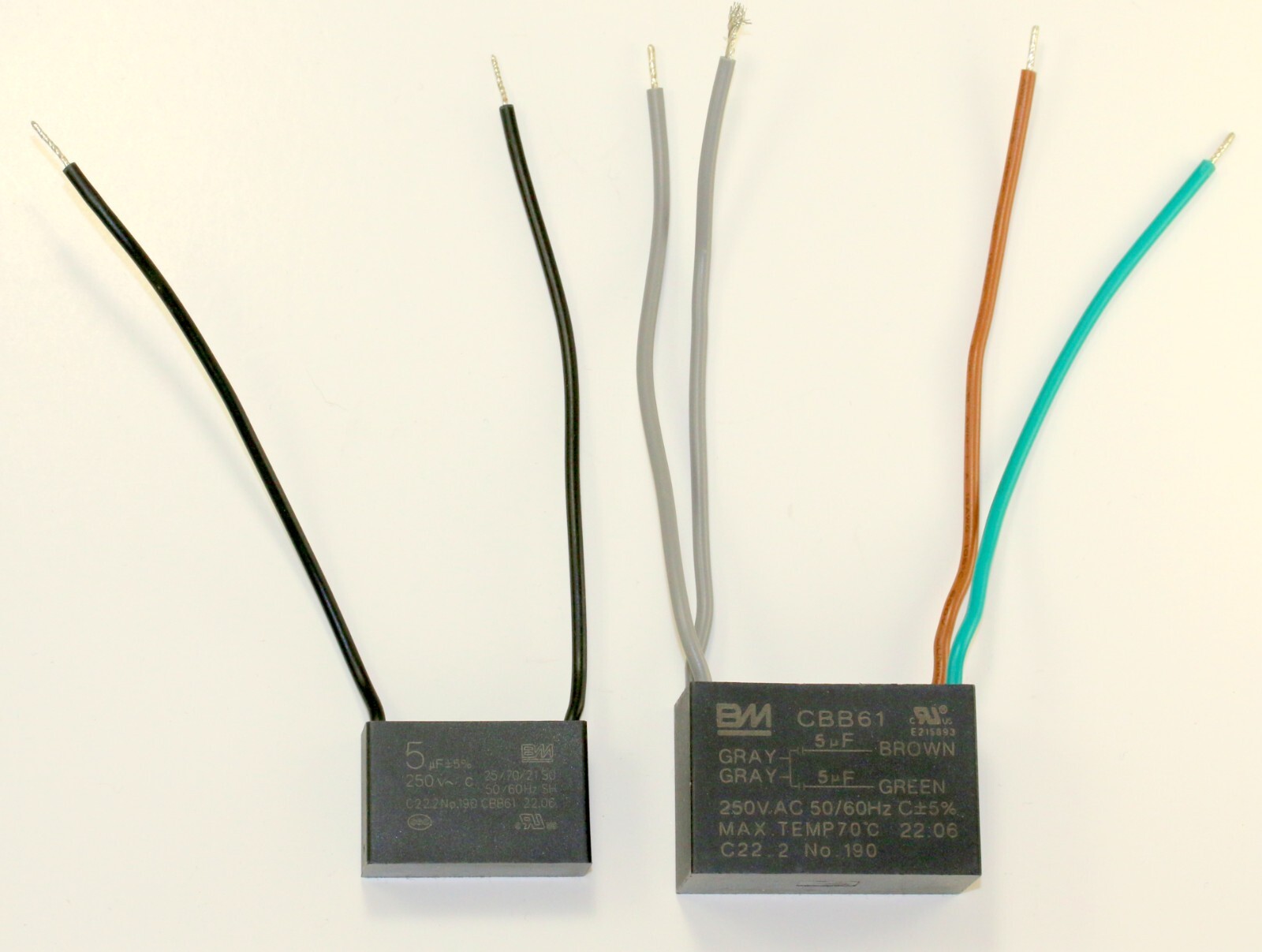 Fan Capacitor Set for Hunter Fan