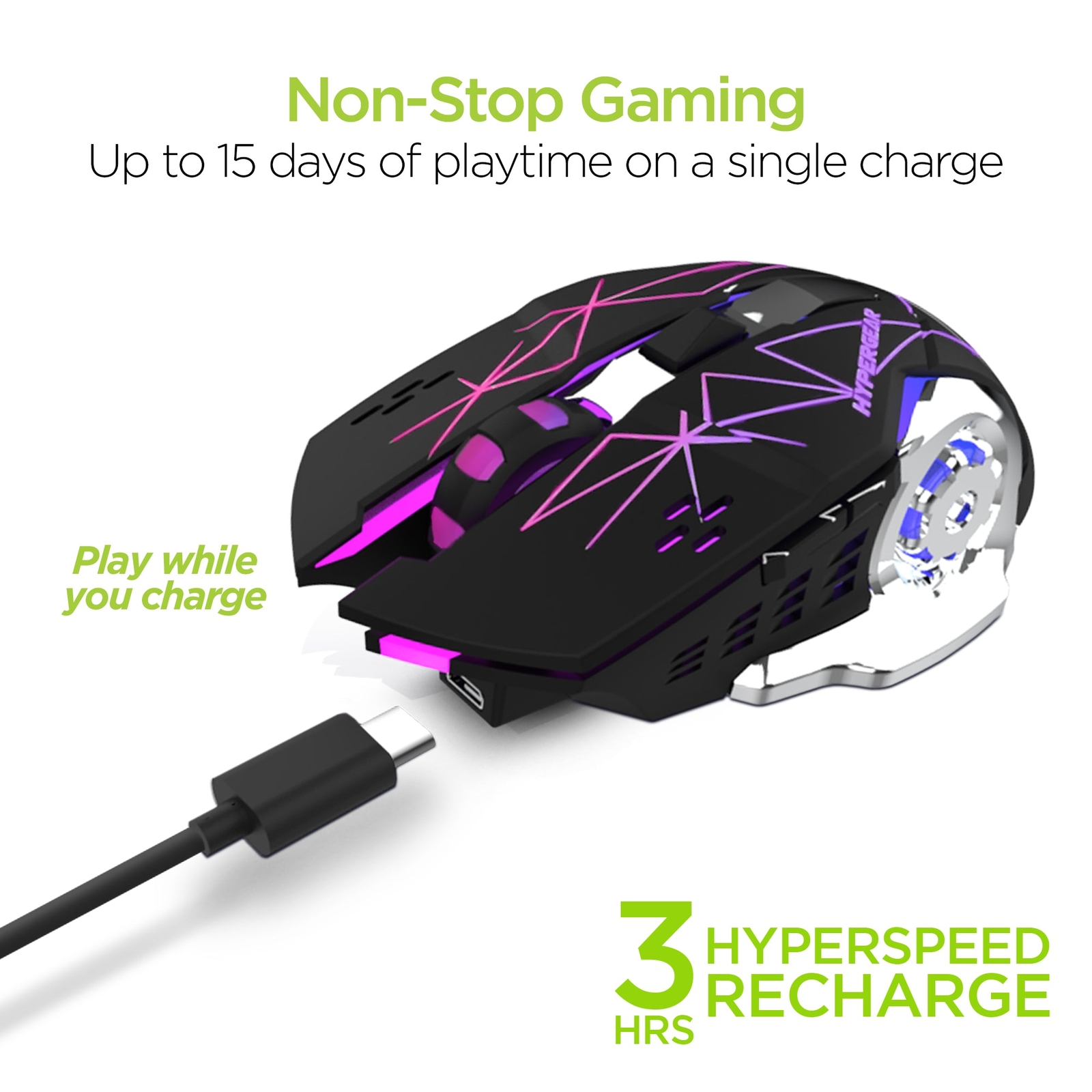 Hypergear Chromium Wireless Gaming Mouse