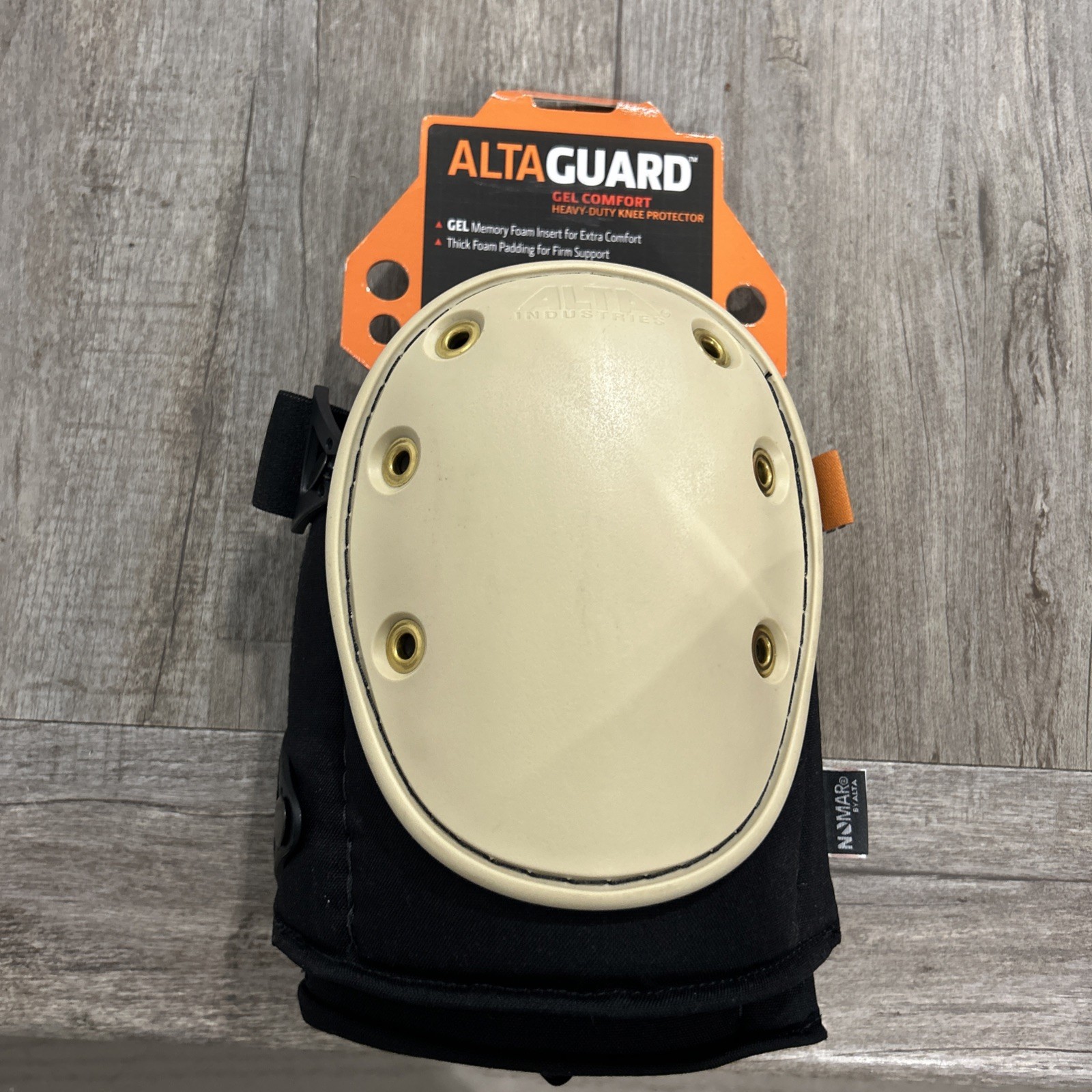 ALTA Guard Nomar #56223 Black Knee Protectors W/ Altalok Fasteners